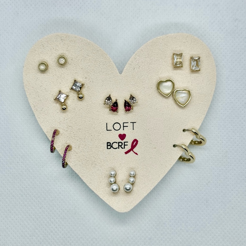 LOFT Limited Edition BCRF Earring Set